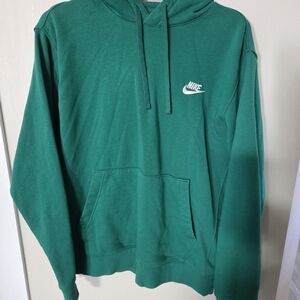 Nike Green Pullover Hoodie - Womens